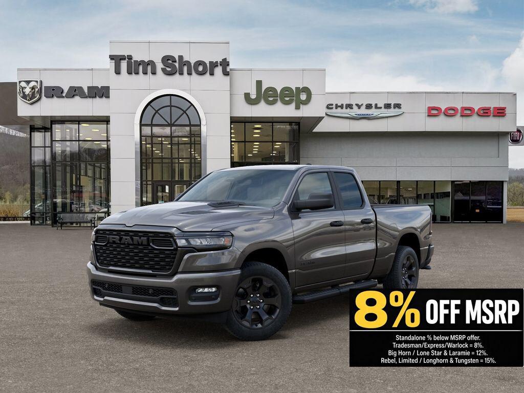 New 2026 Ram 1500 Express Quad Cab 4x4 64 Box Truck Quad Cab