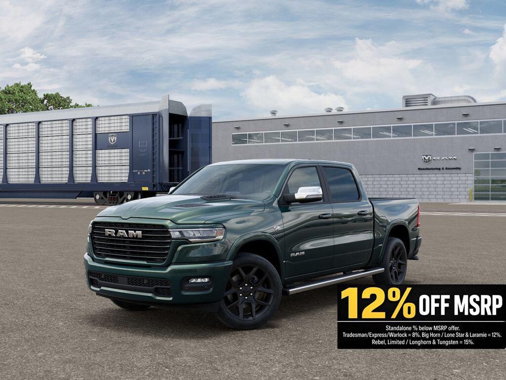 New 2026 Ram 1500 Laramie Crew Cab 4x4 57 Box Truck Crew Cab