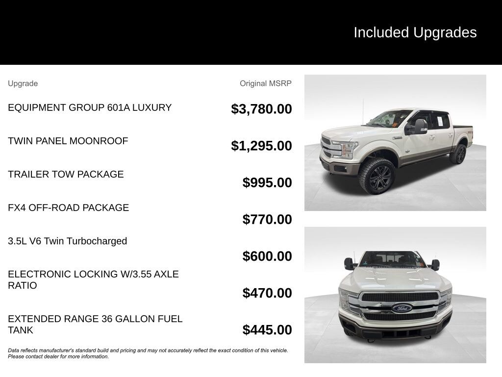 Used 2018 Ford F-150 Truck SuperCrew Cab