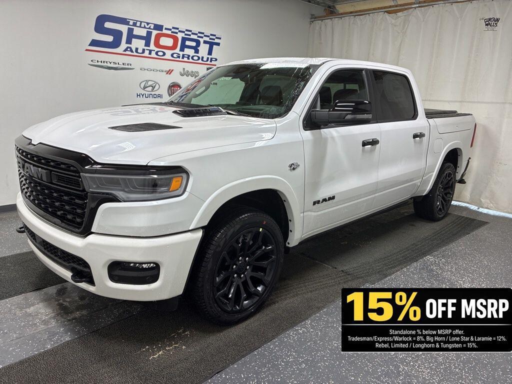 New 2026 Ram 1500 Limited Crew Cab 4x4 57 Box Truck Crew Cab