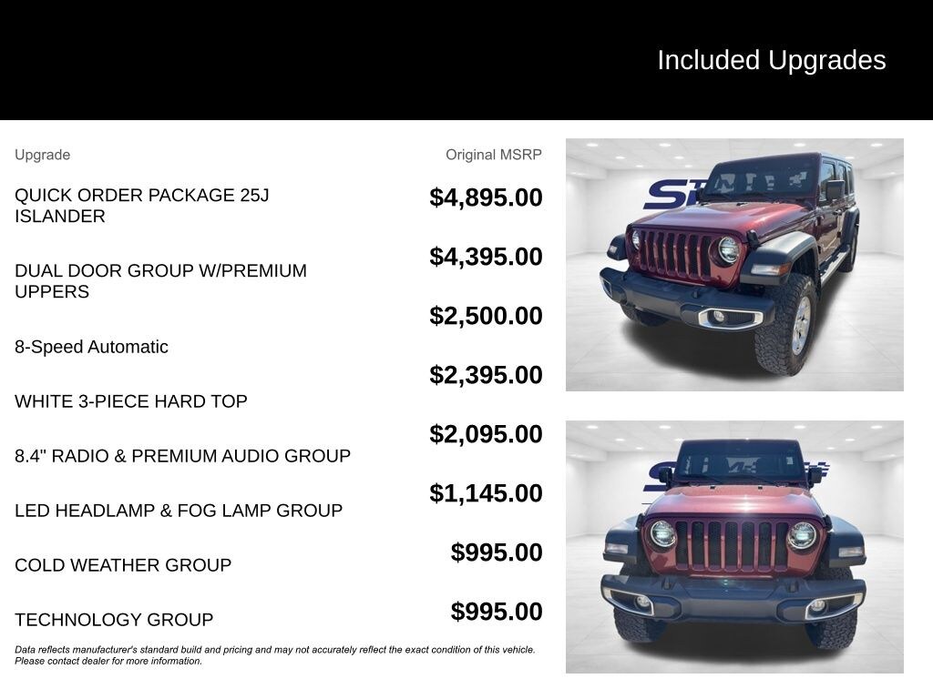 Used 2021 Jeep Wrangler Unlimited Sport SUV