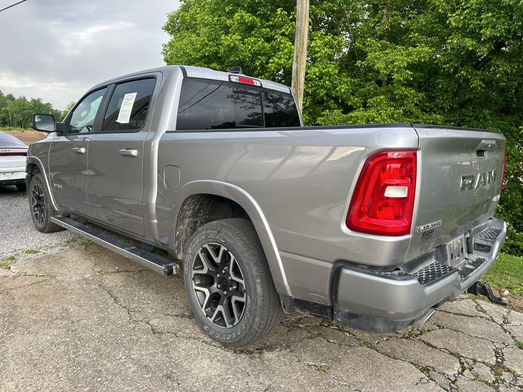 Used 2025 RAM Ram 1500 Pickup Laramie with VIN 1C6SRFJP0SN520080 for sale in Pikeville, KY