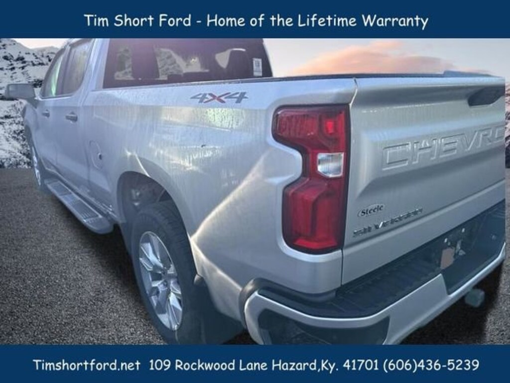 Used 2020 Chevrolet Silverado 1500 Custom Crew Cab Long Bed Truck