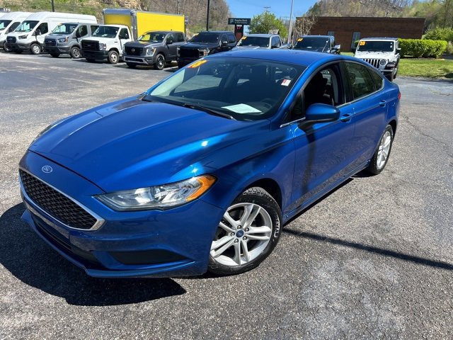 Used 2018 Ford Fusion SE with VIN 3FA6P0H70JR190249 for sale in Hazard, KY
