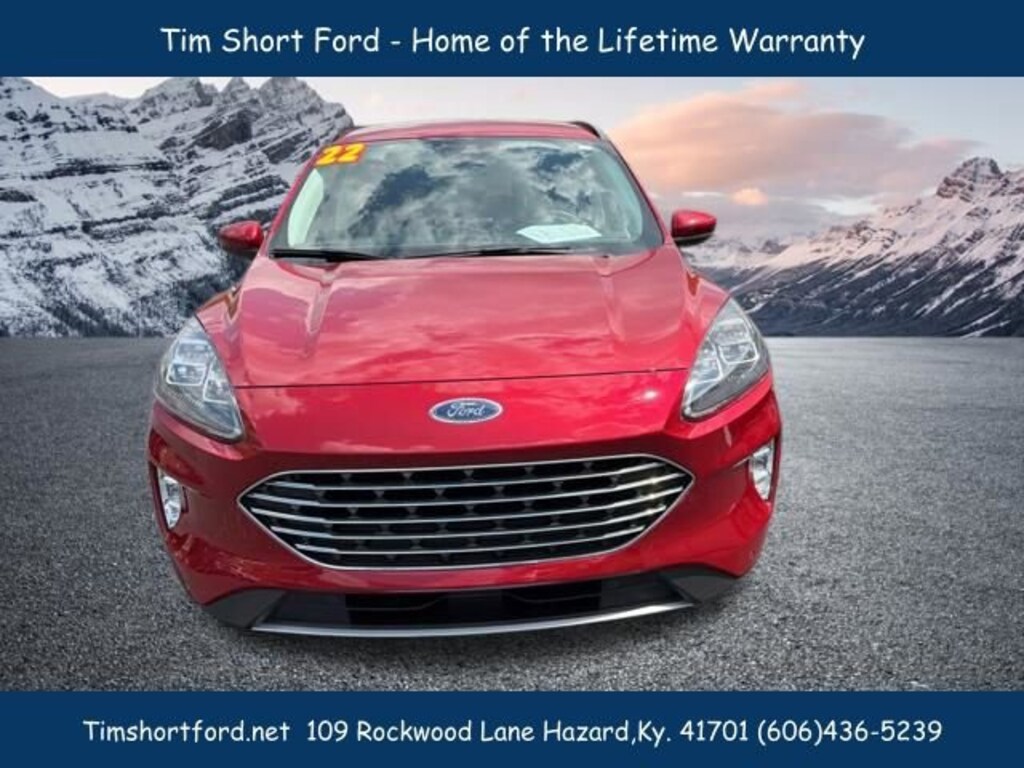 Used 2022 Ford Escape Titanium SUV