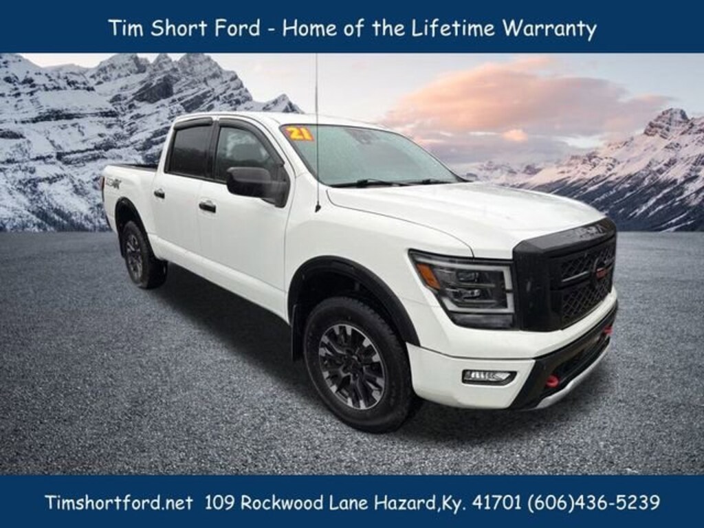 Used 2021 Nissan Titan PRO-4X Crew Cab Short Bed Truck