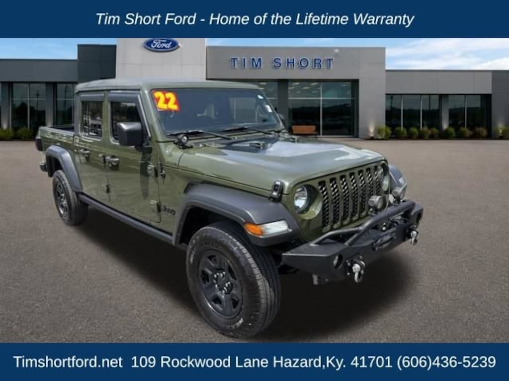 Used 2022 Jeep Gladiator Sport Crew Cab Short Bed Truck