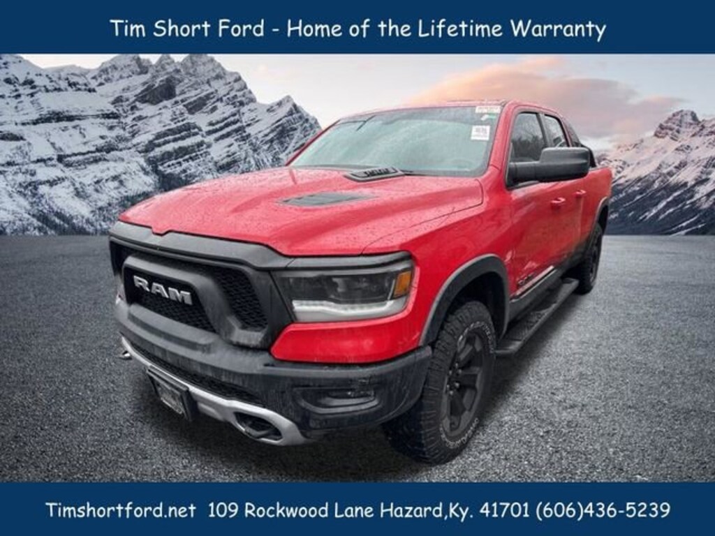 Used 2019 Ram 1500 Rebel Crew Cab Short Bed Truck