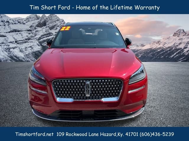 Used 2022 Lincoln Corsair Reserve with VIN 5LMCJ2D9XNUL20692 for sale in Hazard, KY
