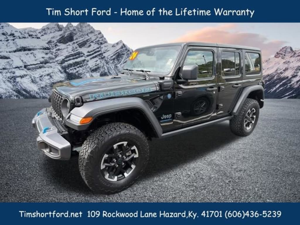 Used 2024 Jeep Wrangler 4xe Rubicon SUV