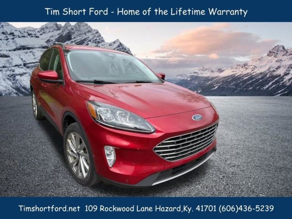 Used 2022 Ford Escape Titanium SUV