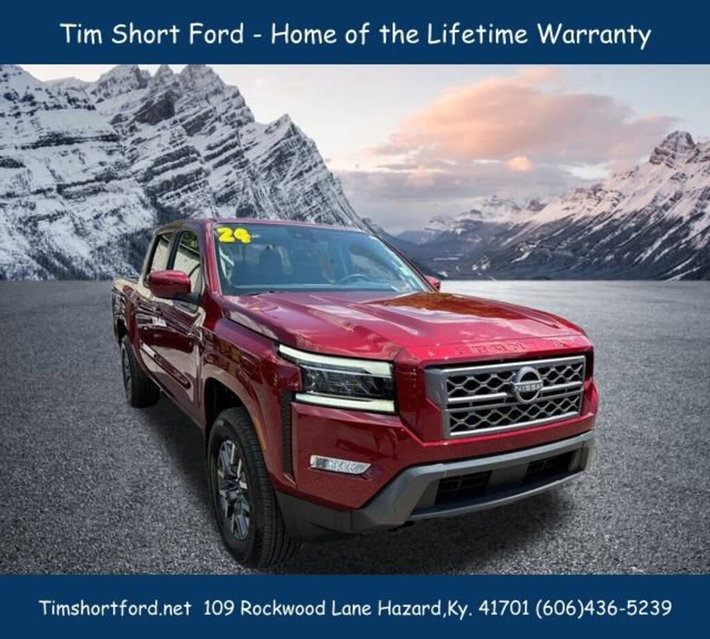 Used 2024 Nissan Frontier SL Crew Cab Short Bed Truck