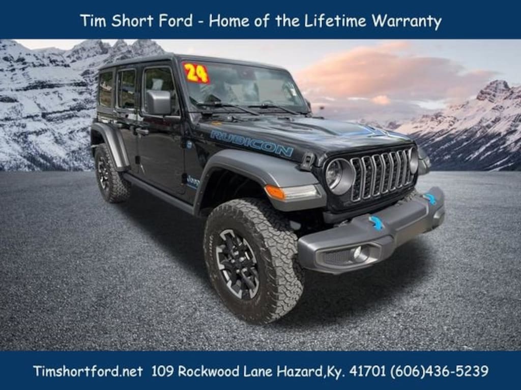 Used 2024 Jeep Wrangler 4xe Rubicon SUV
