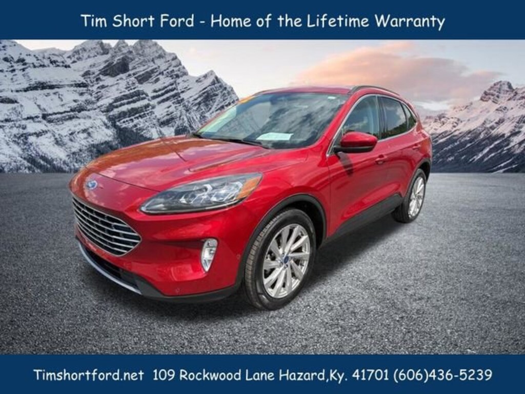 Used 2022 Ford Escape Titanium SUV