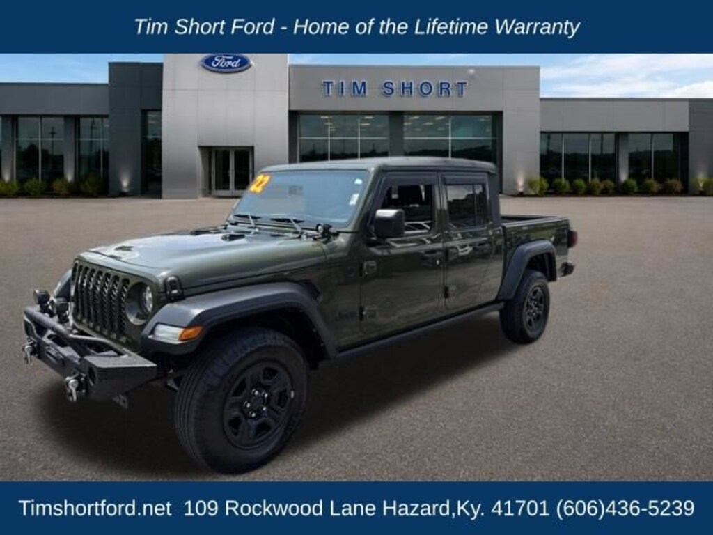 Used 2022 Jeep Gladiator Sport Crew Cab Short Bed Truck