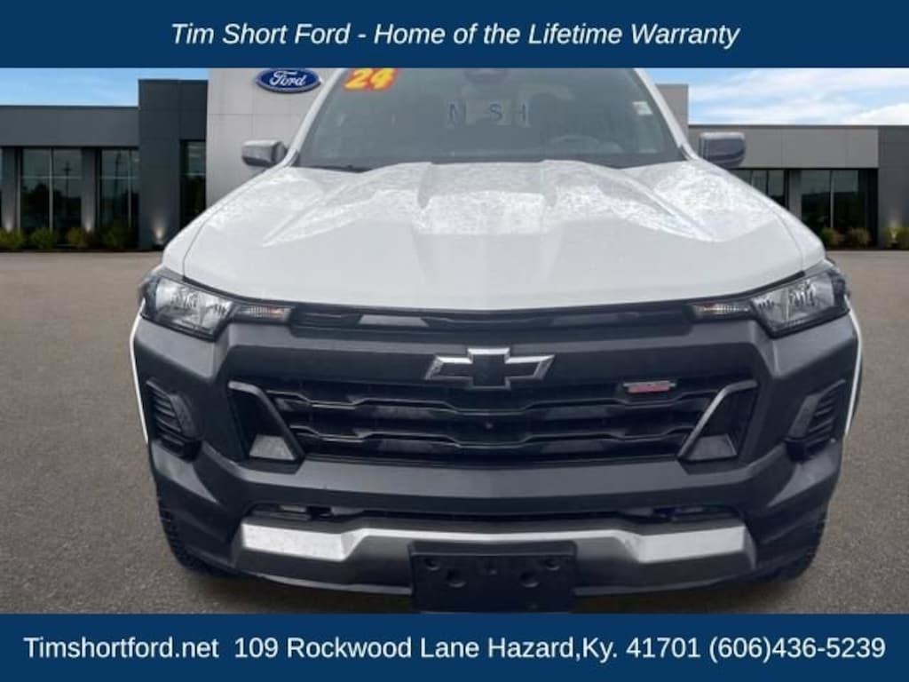 Used 2024 Chevrolet Colorado Trail Boss Crew Cab Short Bed Truck