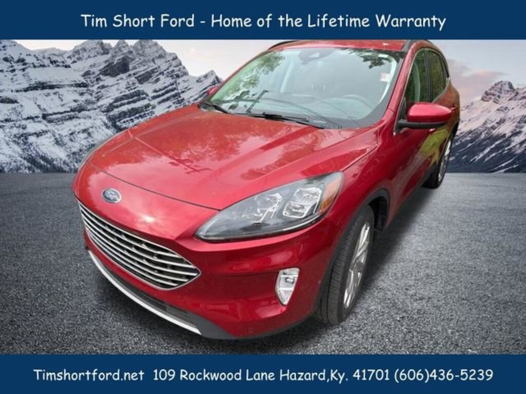 Used 2022 Ford Escape Titanium SUV