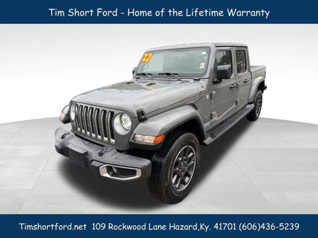 Used 2022 Jeep Gladiator Overland Crew Cab Short Bed Truck