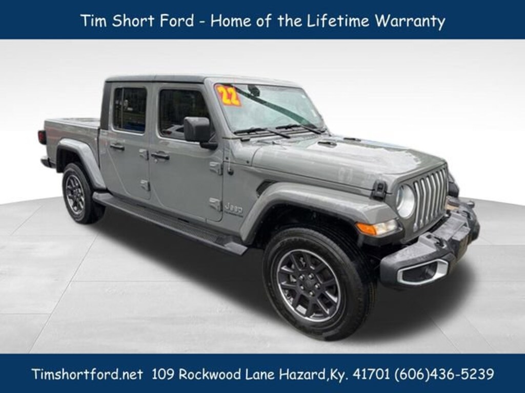 Used 2022 Jeep Gladiator Overland Crew Cab Short Bed Truck