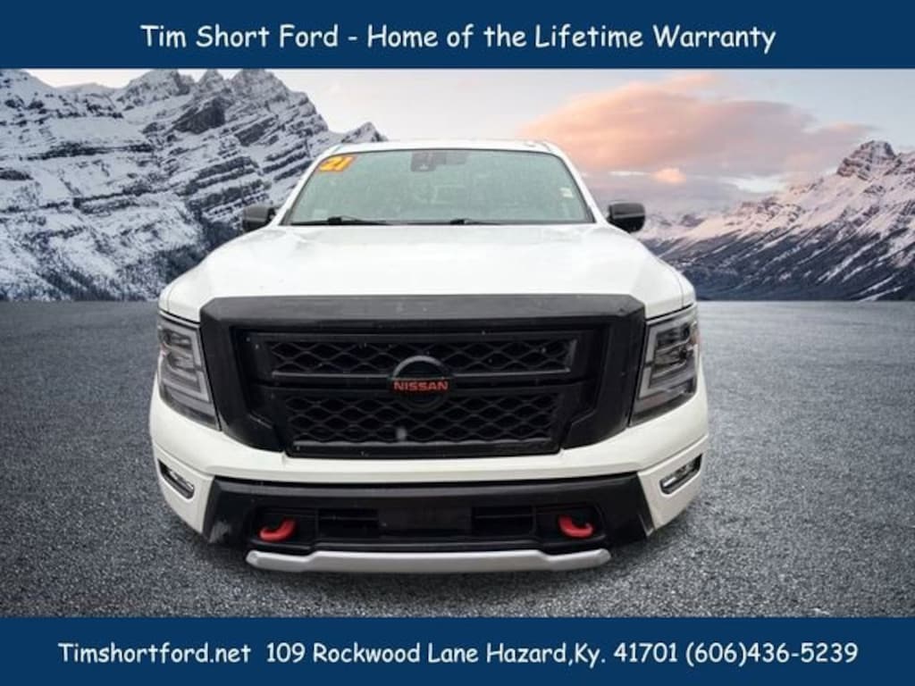 Used 2021 Nissan Titan PRO-4X Crew Cab Short Bed Truck
