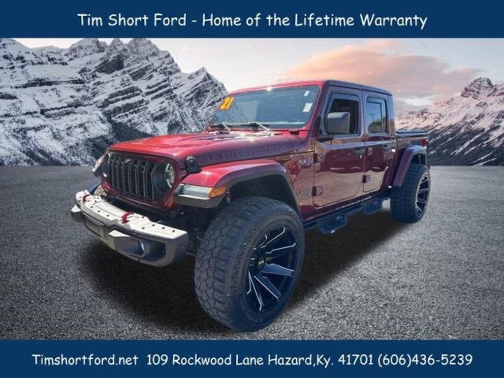 Used 2021 Jeep Gladiator Rubicon Crew Cab Short Bed Truck