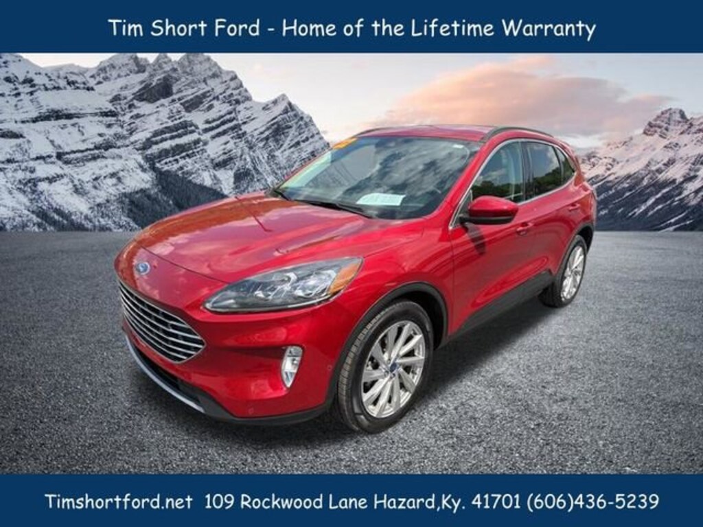 Used 2022 Ford Escape Titanium SUV