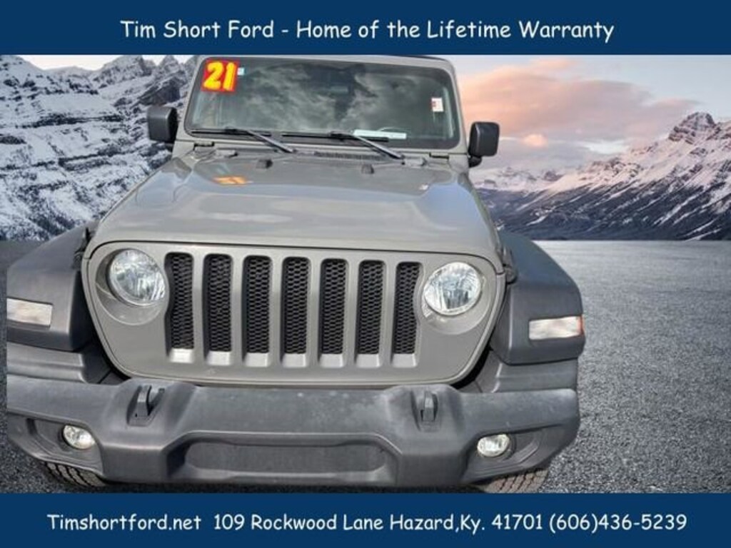 Used 2021 Jeep Wrangler Unlimited Sport SUV