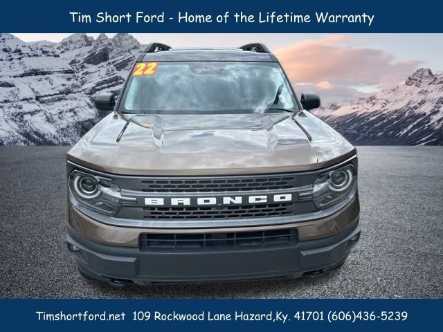 Used 2022 Ford Bronco Sport Badlands with VIN 3FMCR9D99NRE10279 for sale in Hazard, KY