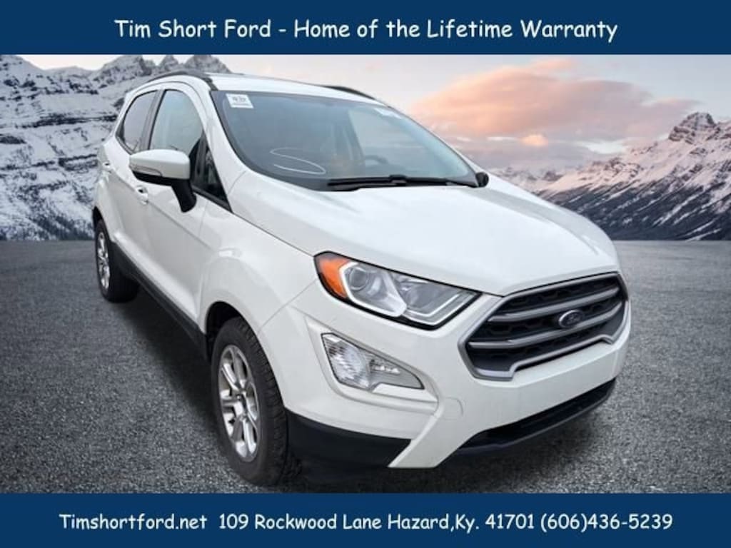Used 2021 Ford EcoSport SE SUV