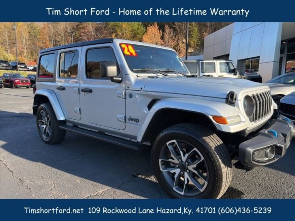 Used 2024 Jeep Wrangler 4xe Sport SUV