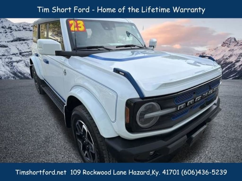 Used 2023 Ford Bronco Outer Banks SUV