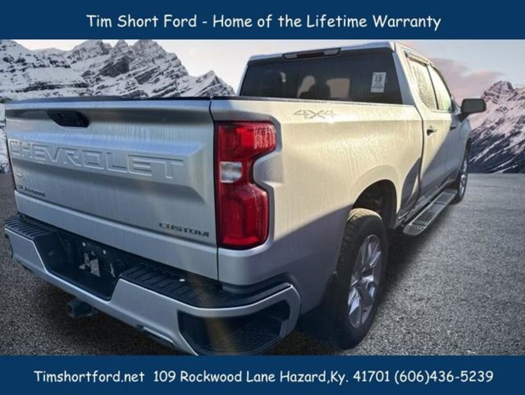 Used 2020 Chevrolet Silverado 1500 Custom Crew Cab Long Bed Truck