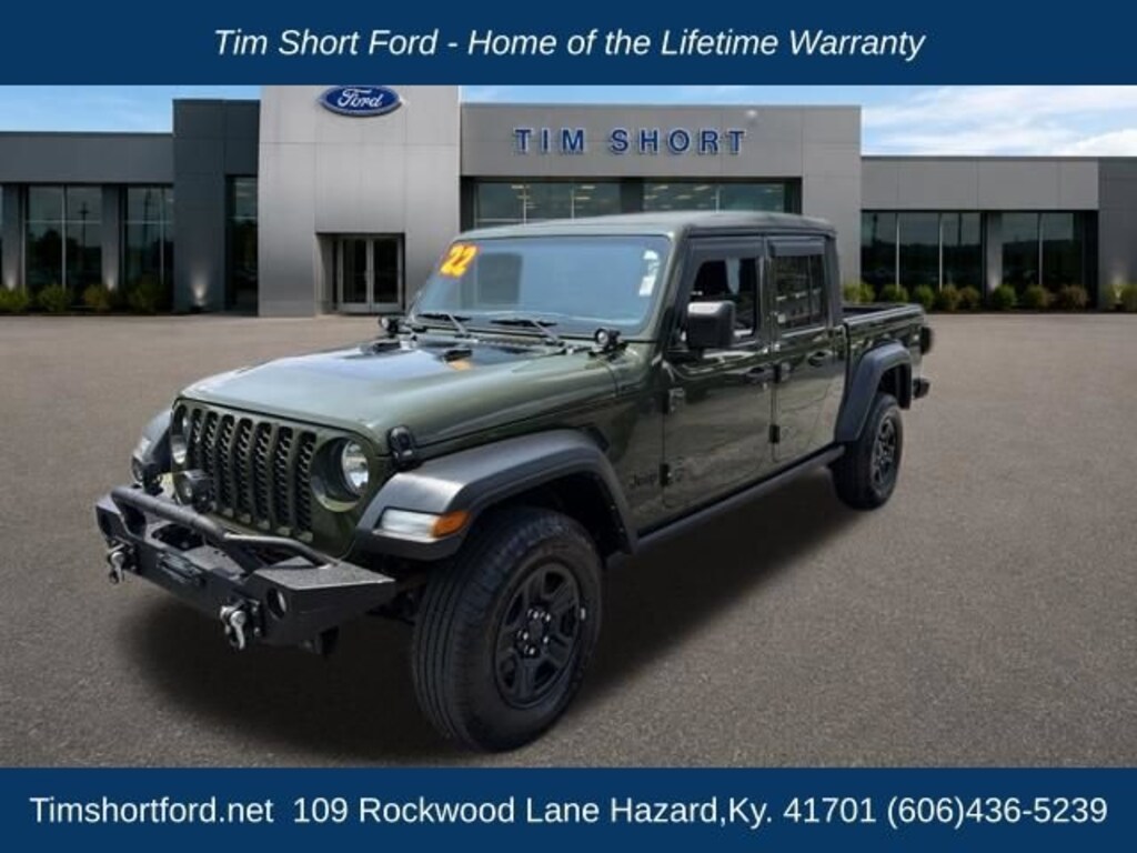 Used 2022 Jeep Gladiator Sport Crew Cab Short Bed Truck