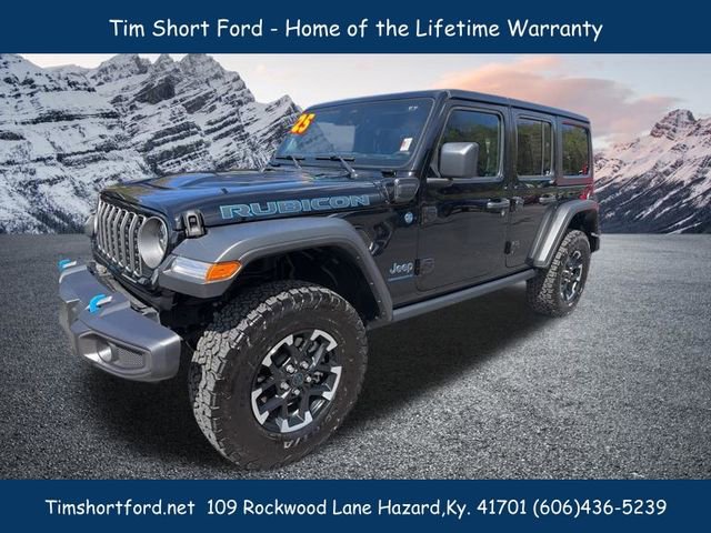 Used 2025 Jeep Wrangler 4xe Rubicon 4XE with VIN 1C4RJXR67SW602625 for sale in Hazard, KY