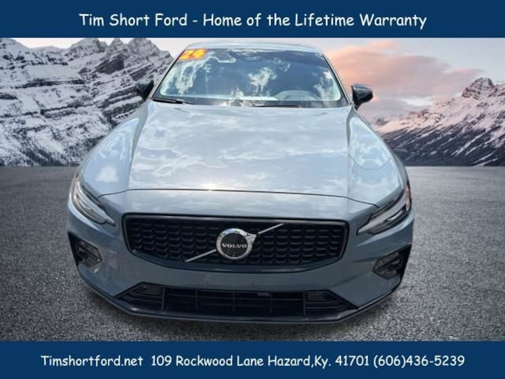 Used 2024 Volvo S60 B5 Plus Dark Theme Sedan