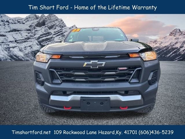 Used 2023 Chevrolet Colorado Trail Boss with VIN 1GCPTEEK1P1193258 for sale in Hazard, KY