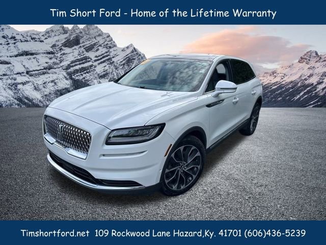 Used 2021 Lincoln Nautilus Reserve with VIN 2LMPJ8K96MBL05254 for sale in Hazard, KY