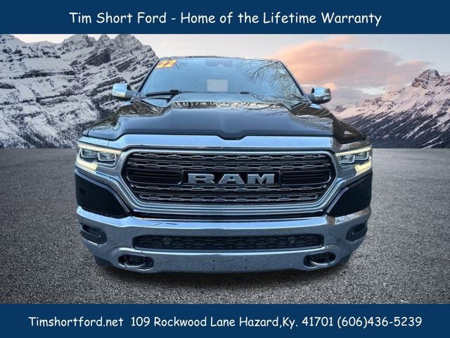 Used 2022 RAM Ram 1500 Pickup Limited with VIN 1C6SRFHT7NN248179 for sale in Hazard, KY