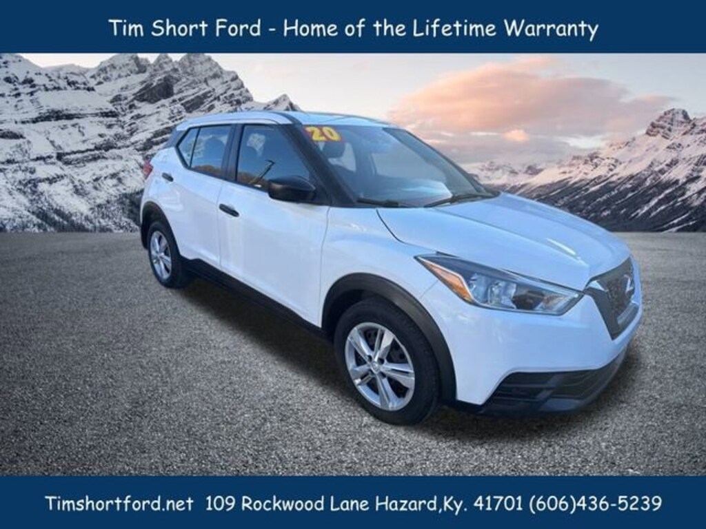 Used 2020 Nissan Kicks S SUV