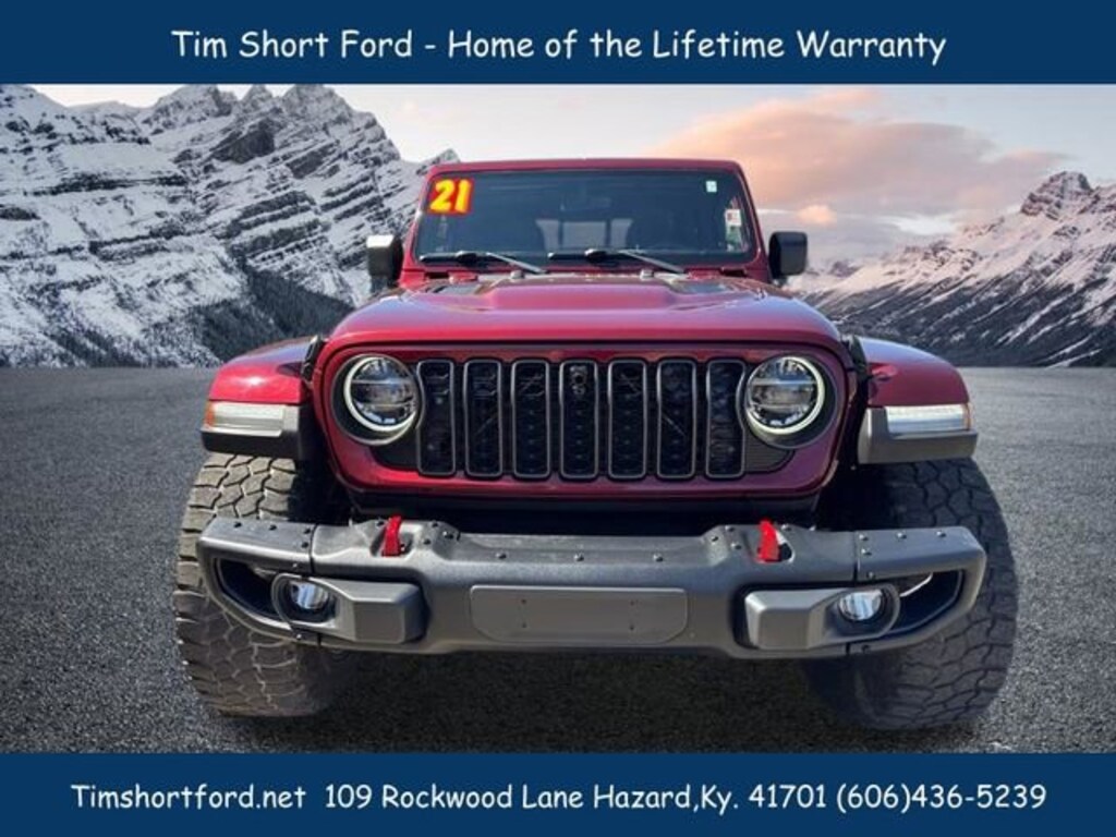 Used 2021 Jeep Gladiator Rubicon Crew Cab Short Bed Truck
