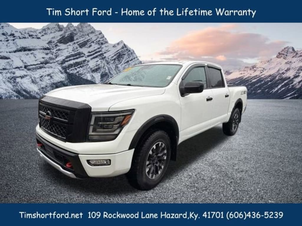 Used 2021 Nissan Titan PRO-4X Crew Cab Short Bed Truck