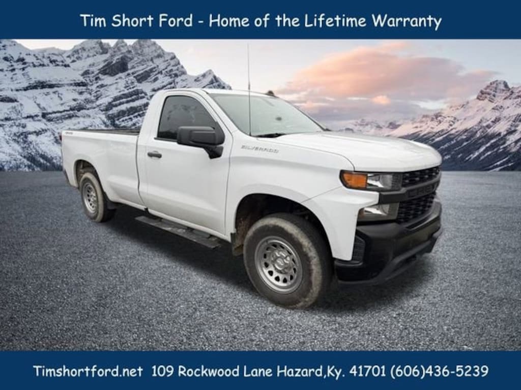 Used 2021 Chevrolet Silverado 1500 WT Long Bed Truck
