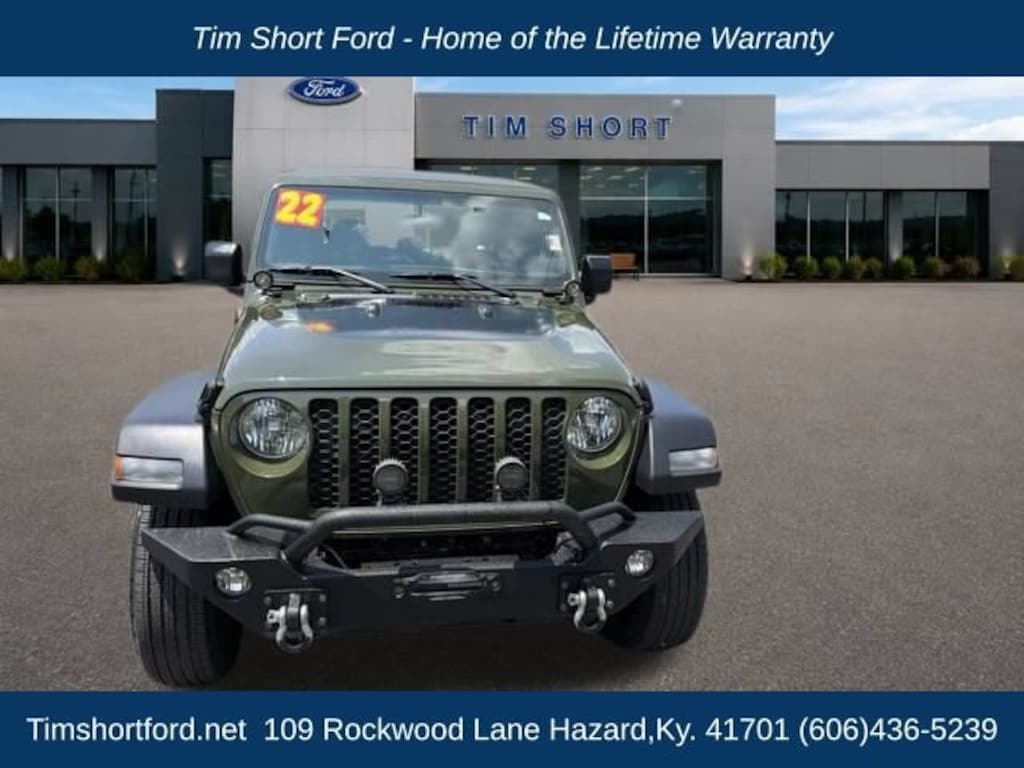 Used 2022 Jeep Gladiator Sport Crew Cab Short Bed Truck