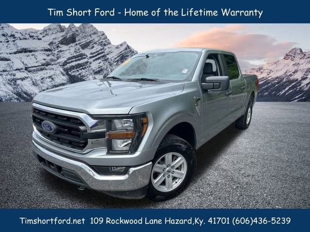 Used 2023 Ford F-150 XLT with VIN 1FTFW1E57PKD46676 for sale in Hazard, KY