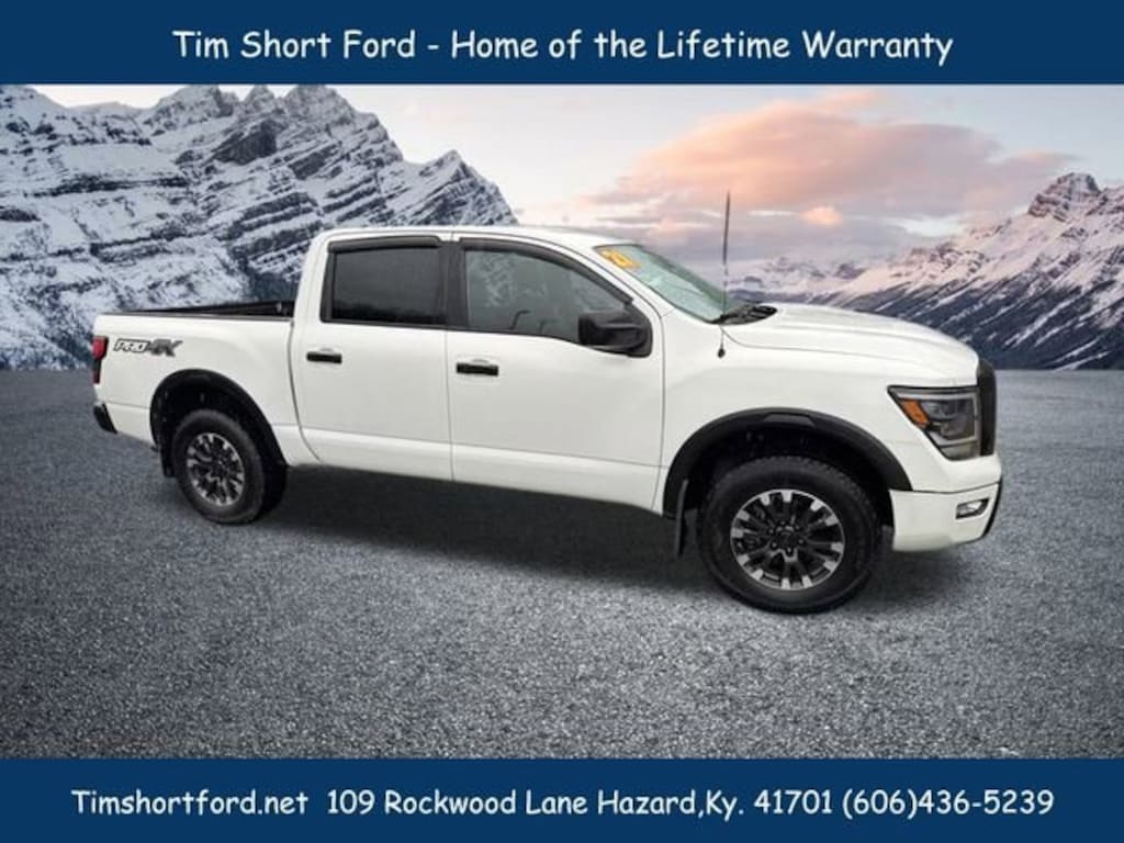 Used 2021 Nissan Titan PRO-4X Crew Cab Short Bed Truck