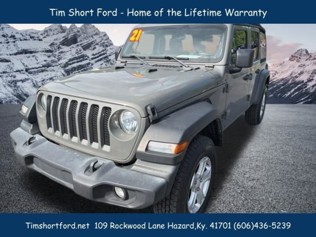 Used 2021 Jeep Wrangler Unlimited Sport SUV
