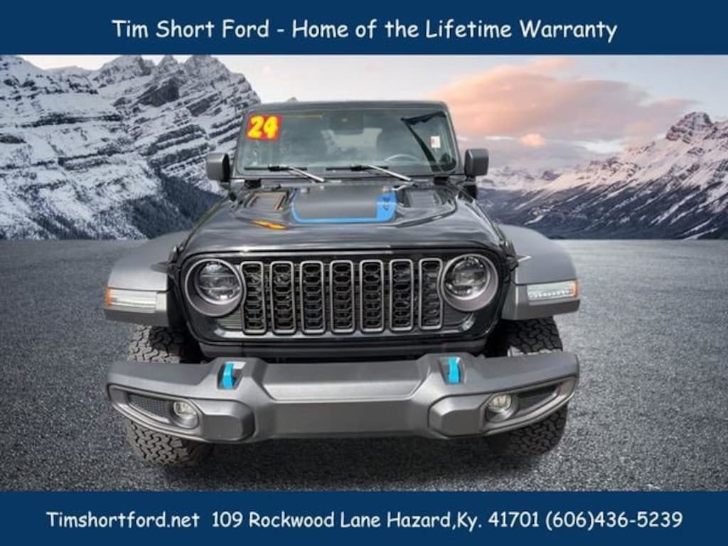 Used 2024 Jeep Wrangler 4xe Rubicon SUV