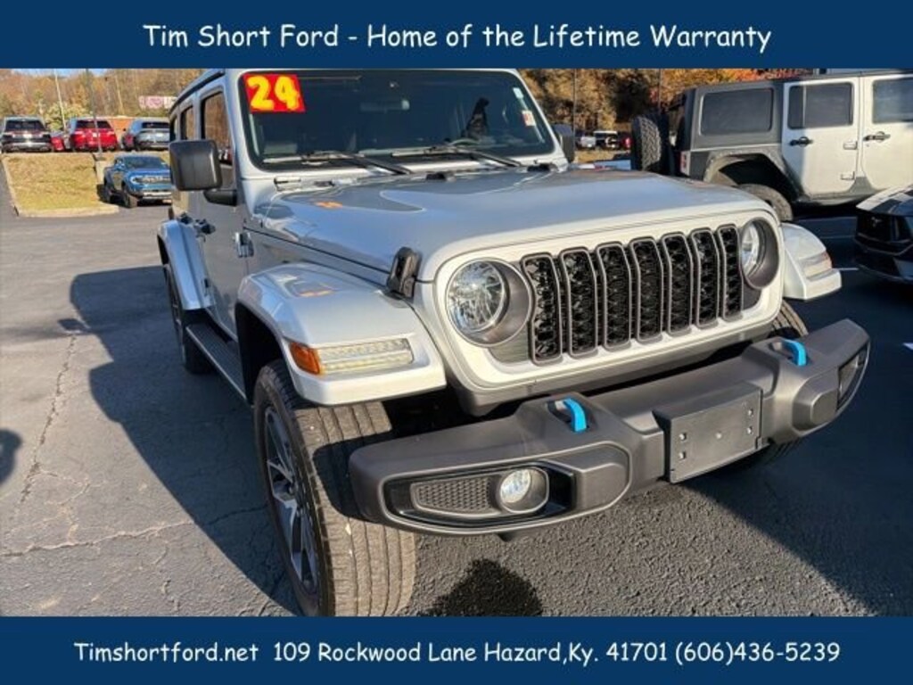 Used 2024 Jeep Wrangler 4xe Sport SUV
