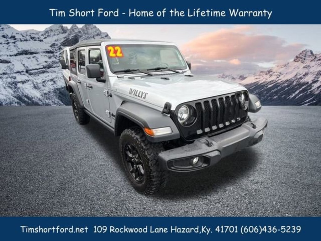 Used 2022 Jeep Wrangler Unlimited Sport SUV