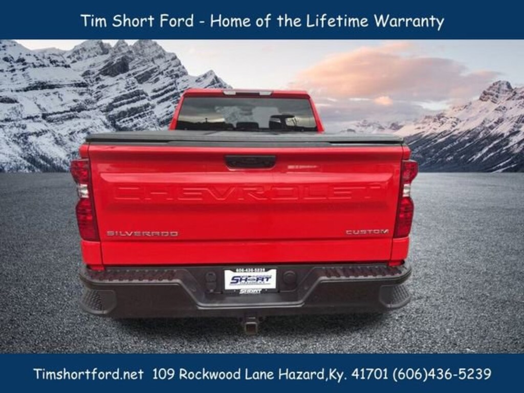 Used 2023 Chevrolet Silverado 1500 Custom Trail Boss Crew Cab Truck